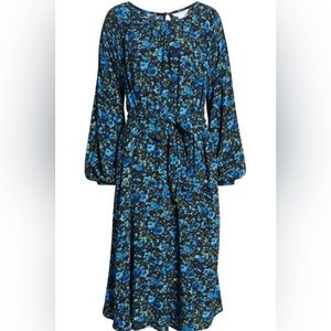 Caslon Floral Blue dress